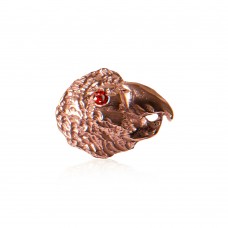 Parrot Head Ring Rose Gold
